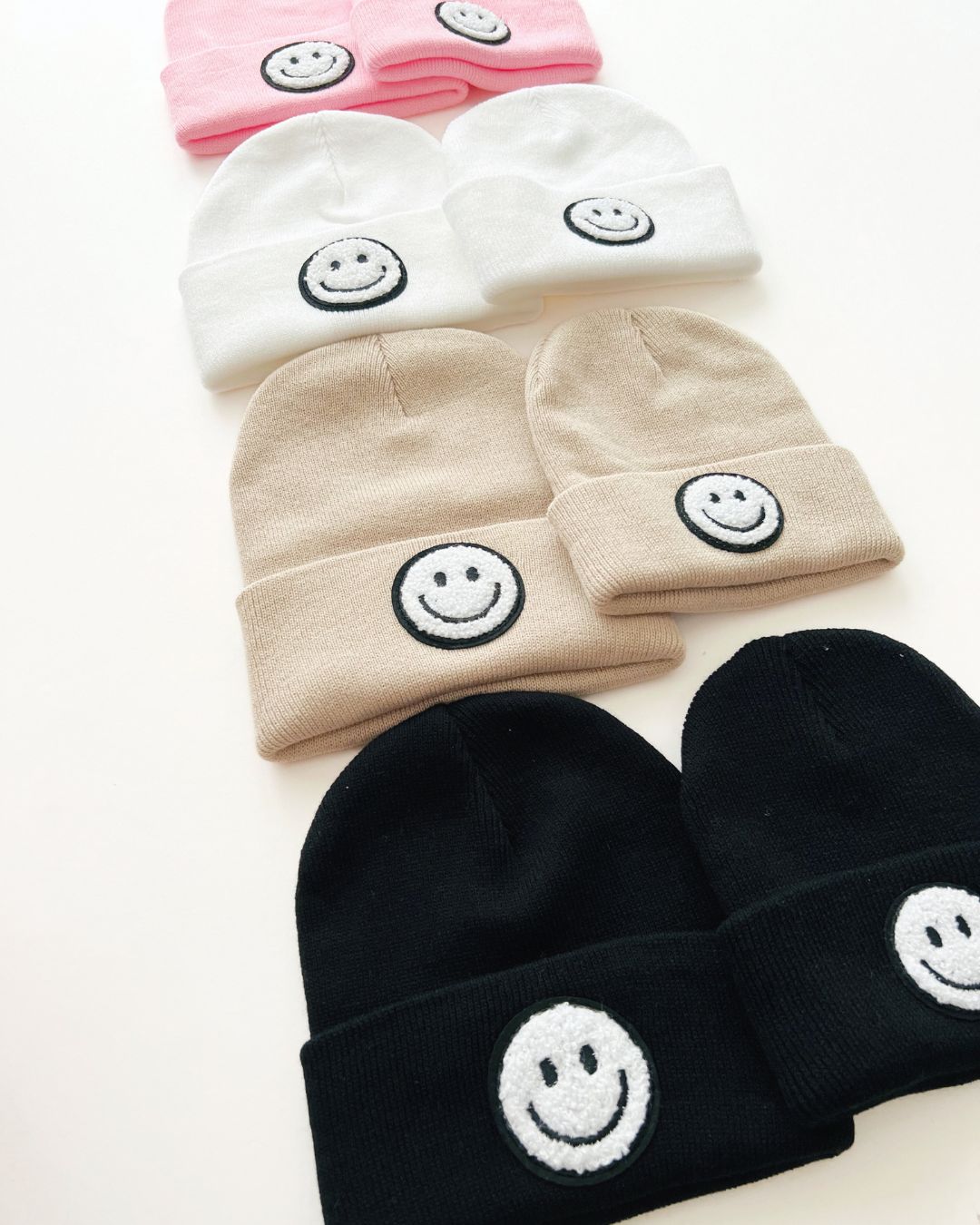 Smiley Beanie | Beige